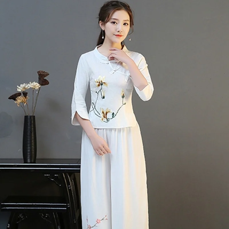 Традиционная китайская одежда для женщин чонсам Qipao Шанхай Тан женские винтажные