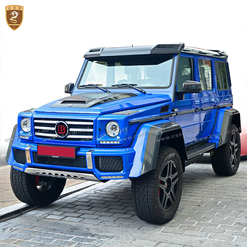 G class спойлер на крышу из углеродного волокна для MB w463 G63 G65 G500 barbus styles carbon передний