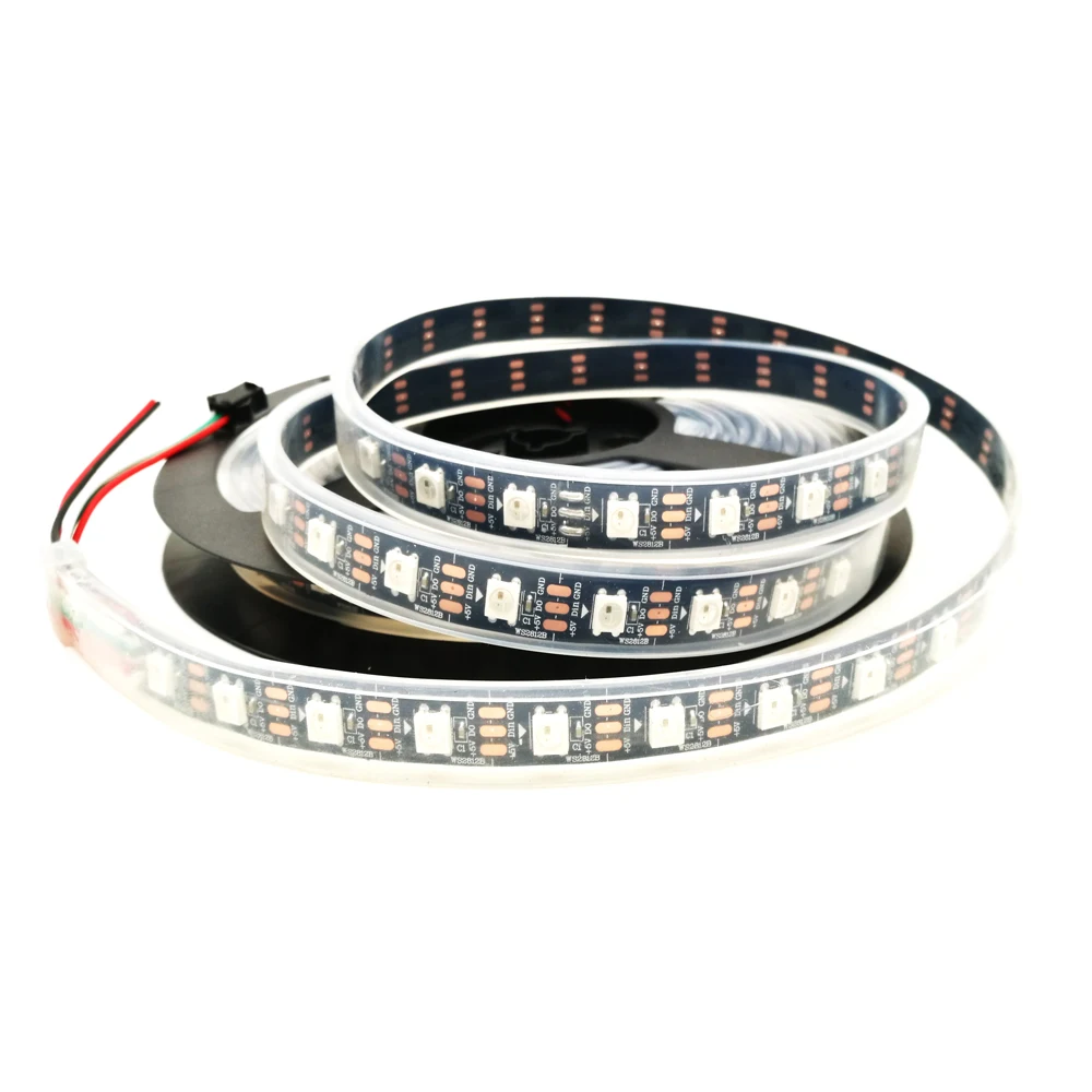 Пиксельная Светодиодная лента WS2812b ic индивидуальная Волшебная черная плата Dream