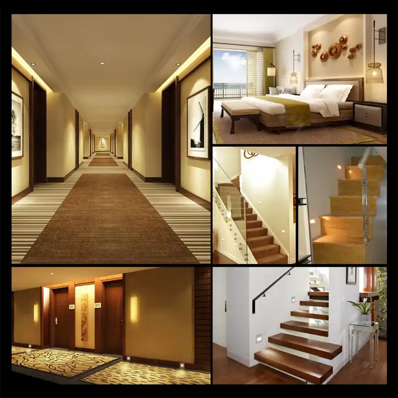 Indoor Outdoor Led Step Stair Lights For Hotel Home Decor Wall Indoor Outdoor Led Step Stair Lights