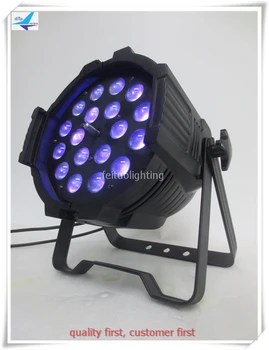 

18x18w 6in1 zoom led par can zoom rgbwa uv led par club party disco light show
