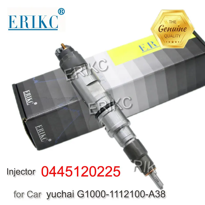 ERIKC 0445 120 225 топливный дизельный инжектор Assy 0445120225 для экскаватора Инжекция общей