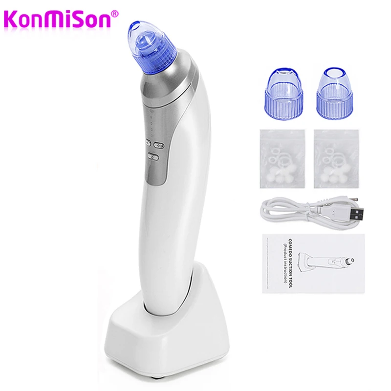 

Blackhead Remover Skin Care Pore Vacuum Acne Pimple Removal Vacuum Suction Tool Facial Diamond Dermabrasion Machine Face Clean