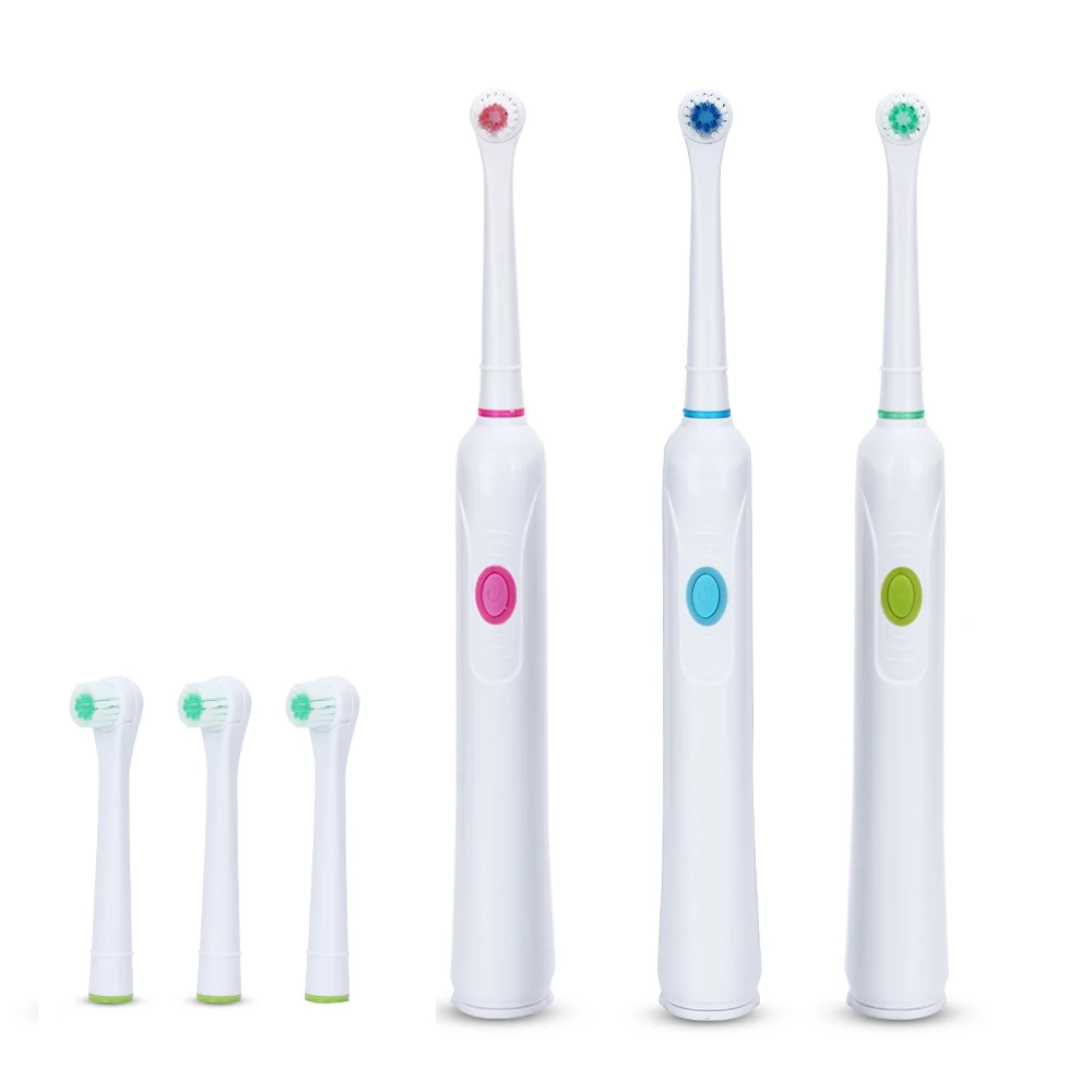 

Sonic Electric Toothbrush With 4 Replacement Tooth Brush Heads Battery Operated Teeth Brush Oral Hygiene Brush Teeth