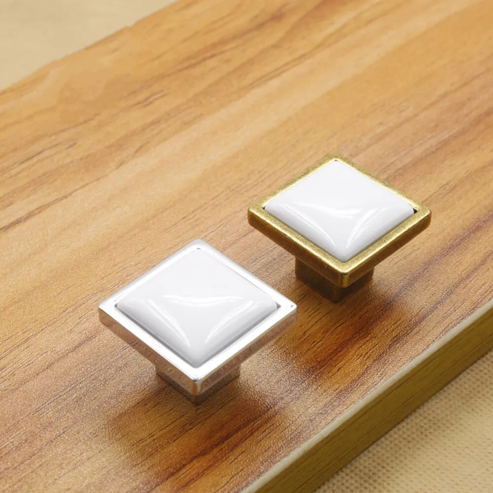 Online kopen wholesale wit kast knoppen uit china wit kast knoppen ... Keuken witte antieke