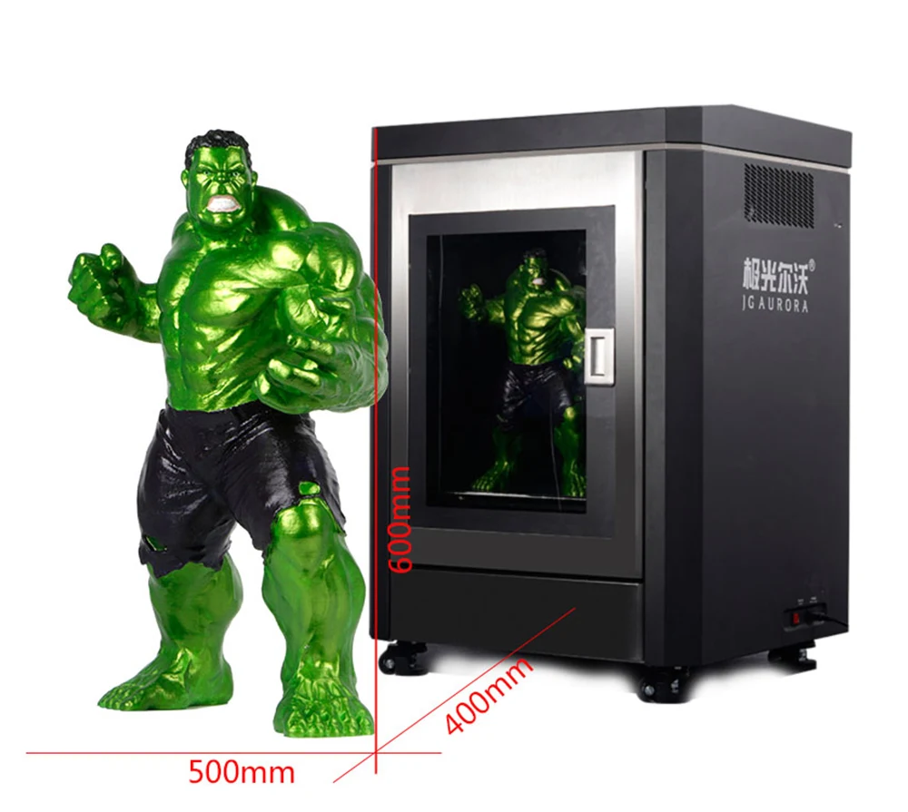 3D принтер JGMAKER A9 большого размера 500*400*600 мм промышленная машина для 3d печати
