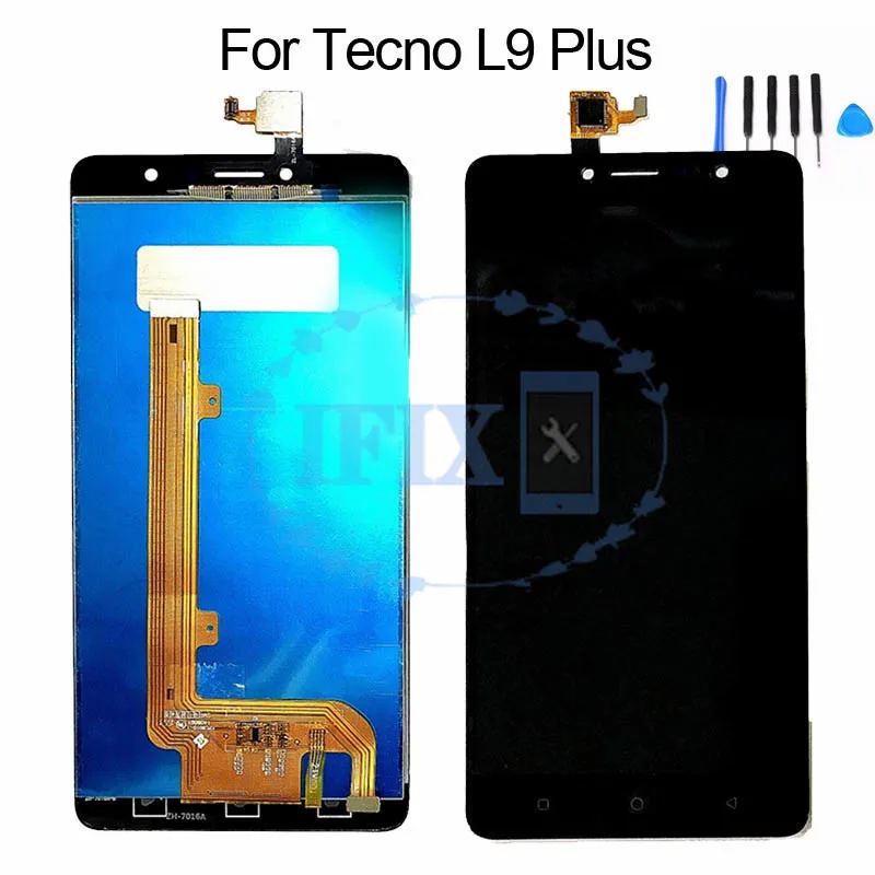 Запасные части для Tecno L9 PLUS ЖК-дисплей сенсорный экран стеклянная панель