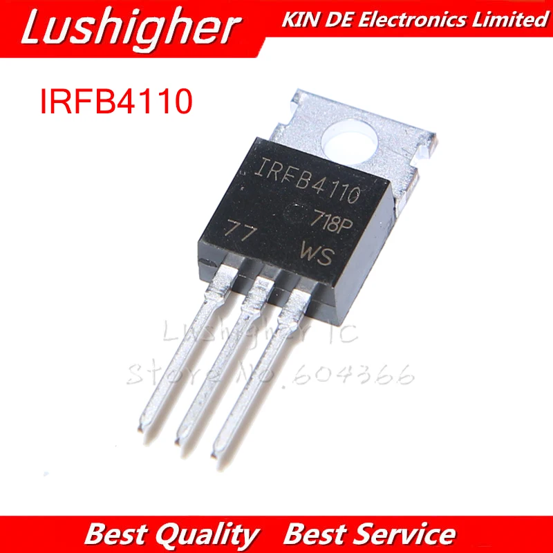 

10 шт. транзистор IRFB4110PBF IRFB4110 TO220 B4110 TO-220 МОП полевой транзистор