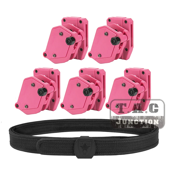 

IPSC USPSA IDPA 1.5" Shooting Inner & Outer Belt Competition High Speed 5x Multi-Angle Speed Pistol Magazine Pouch Mag Holster