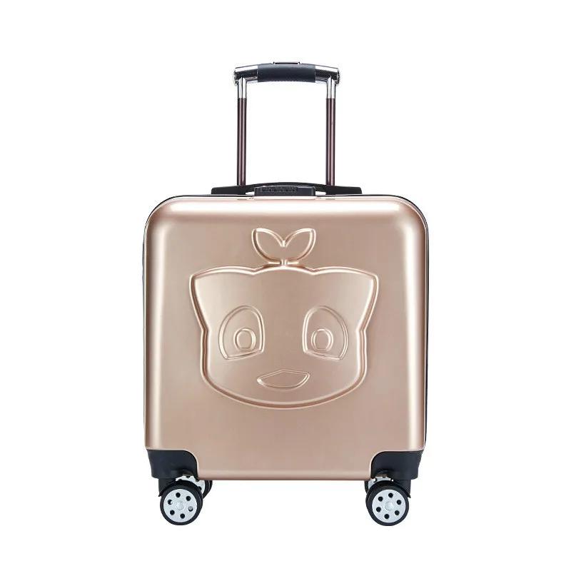 

New Hardside Luggage ABS Luggage Suitcase 18 Inch Trolley Suitcase Travel Bag Child Luggage Bag Rolling Luggage with Wheel LGX58