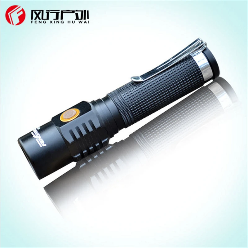 LED Flashlight XML Q5 tactical switch camping Waterproof life mini 18650 rechargeable battery Flash light hight light lamp