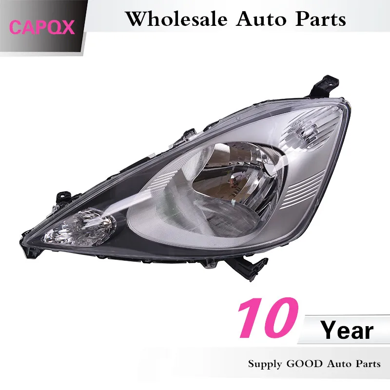 

CAPQX Right & Left side High quality Replacement front head lights lamp 33150-TG5-H01 For FIT JAZZ GE6 GE8 2009 2010 2011