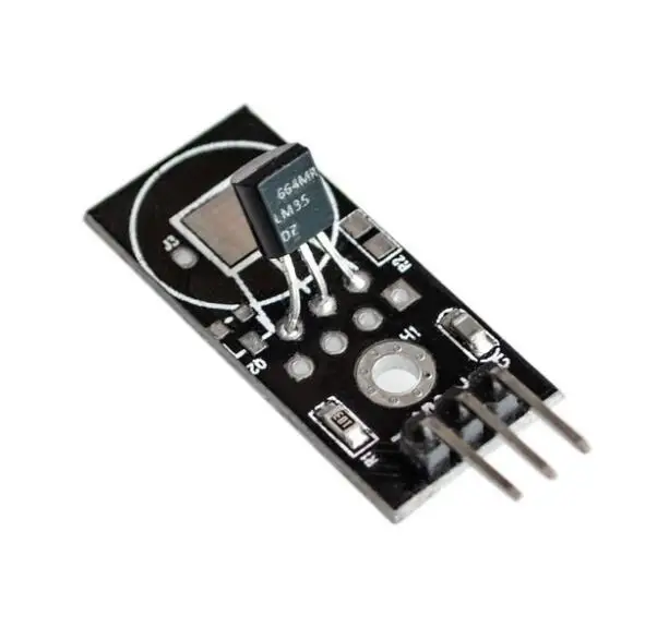 5 pcs DC 4V 30V LM35D LM35DZ Digital Temperature Sensor Linear Module ...