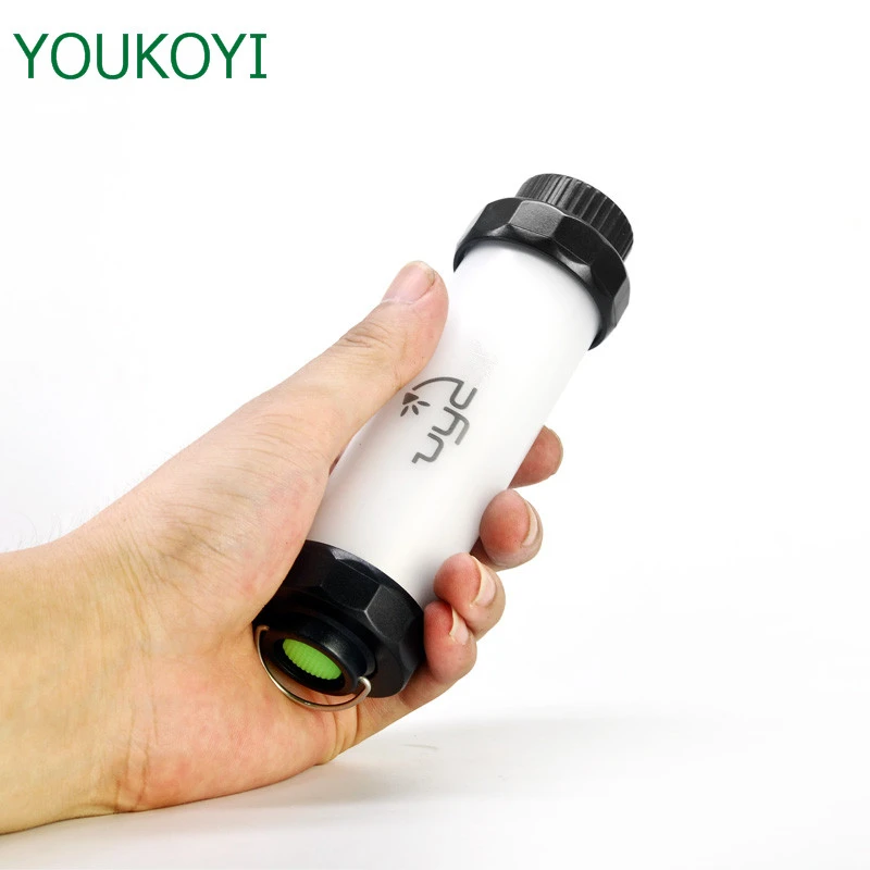

YOUKOYI Portable LED Flashlight/ Lamp/ Lantern for Hiking Camping 2-Level Brightness Emergency Light Waterproof Phone Charge