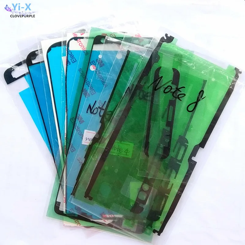 

2PCS Adhesive Glue Tape Sticker Front Housing LCD Touch Screen Frame For Samsung Galaxy Note edge 1 2 3 4 5 7 8