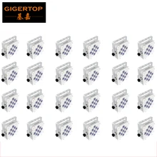 Большая скидка 24XLOT 9x18 Вт 6in1 RGBAW УФ Батарея Беспроводной светодиодный Par светильник, светодиодный тонкий Par Can, американский диджей светильник освещение tiptop