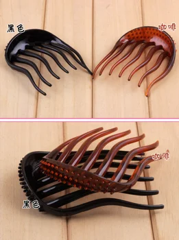 

by dhl or ems 200sets 2Pcs/color Useful Volume Inserts Hair Clip Bumpits Bouffant Ponytail Hair Comb Hairpin Fluffy Hair