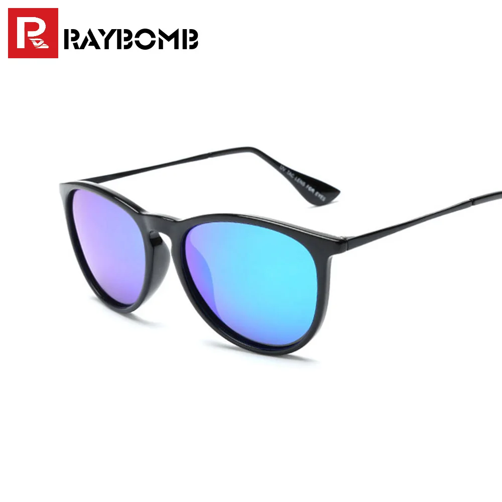 RAYBOMB Модные поляризованные солнцезащитные очки кошачий глаз для женщин и мужчин