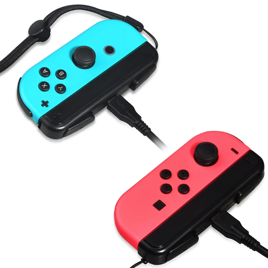 Дорожный переключатель мини зарядное устройство ручка, N-Switch Joy-Con контроллер USB зарядное устройство с 2 usb-кабелем для зарядки