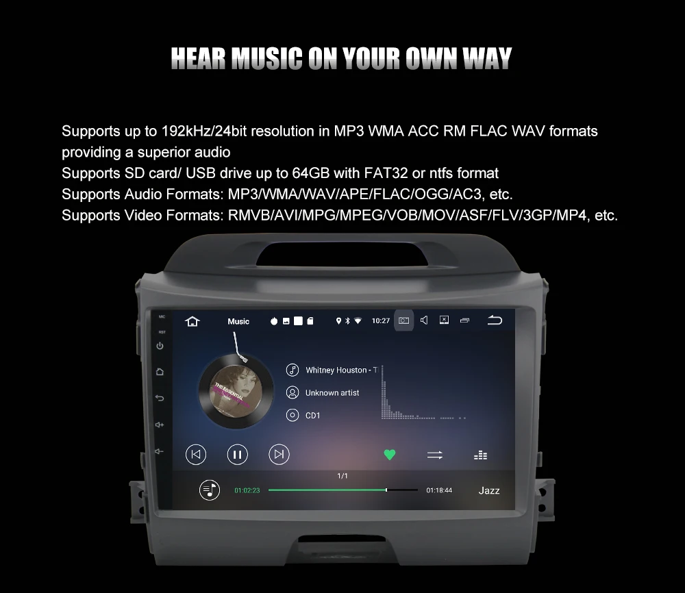 Best Dasaita 9" Android 8.1 Car GPS Player Navi for Kia Sportage R 2011-2016 with 2G+16G Quad Core Stereo Radio Multimedia 13 Best Dasaita 9" Android 8.1 Car GPS Player Navi for Kia Sportage R 2011-2016 with 2G+16G Quad Core Stereo Radio Multimedia 13
