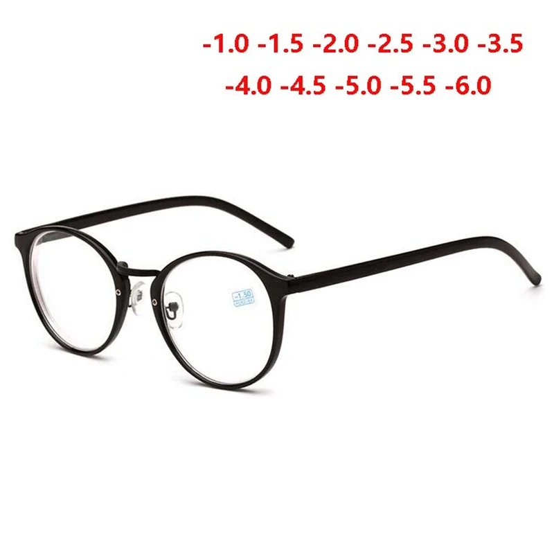 

Retro Round Eye Glasses Men Women Ultra Light Myopia Eyeglasses Myopia glasses finished -1 -1.5 -2 -2.5 -3 -3.5 -4 -4.5 -5 -6.0
