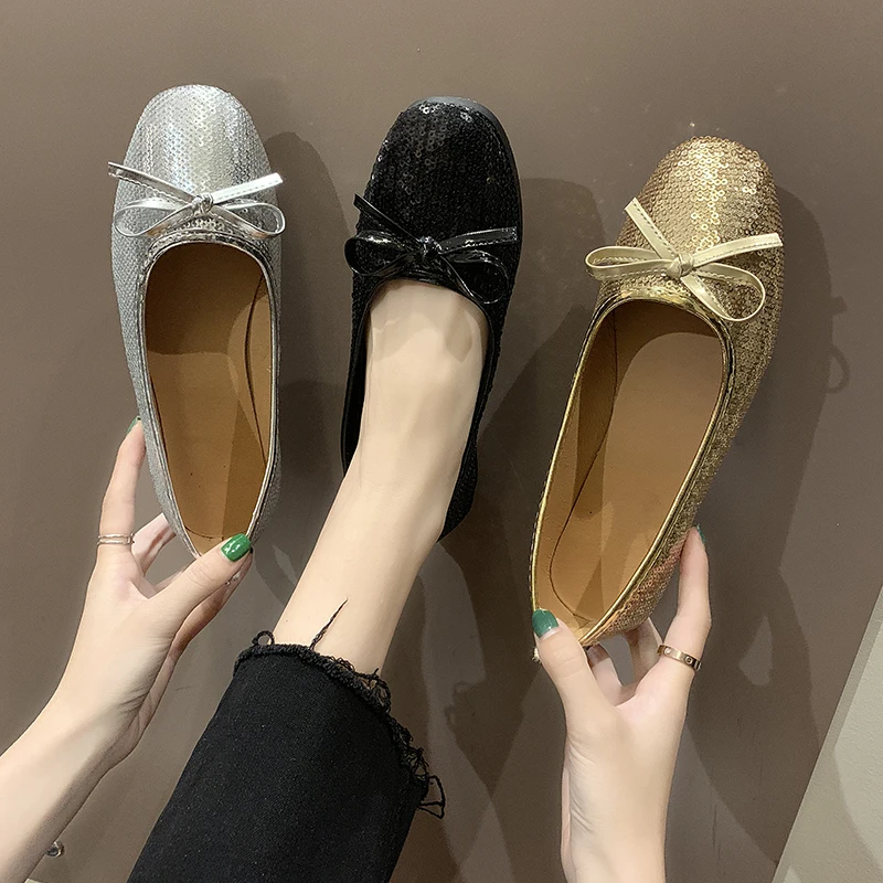 plastic ballet flats
