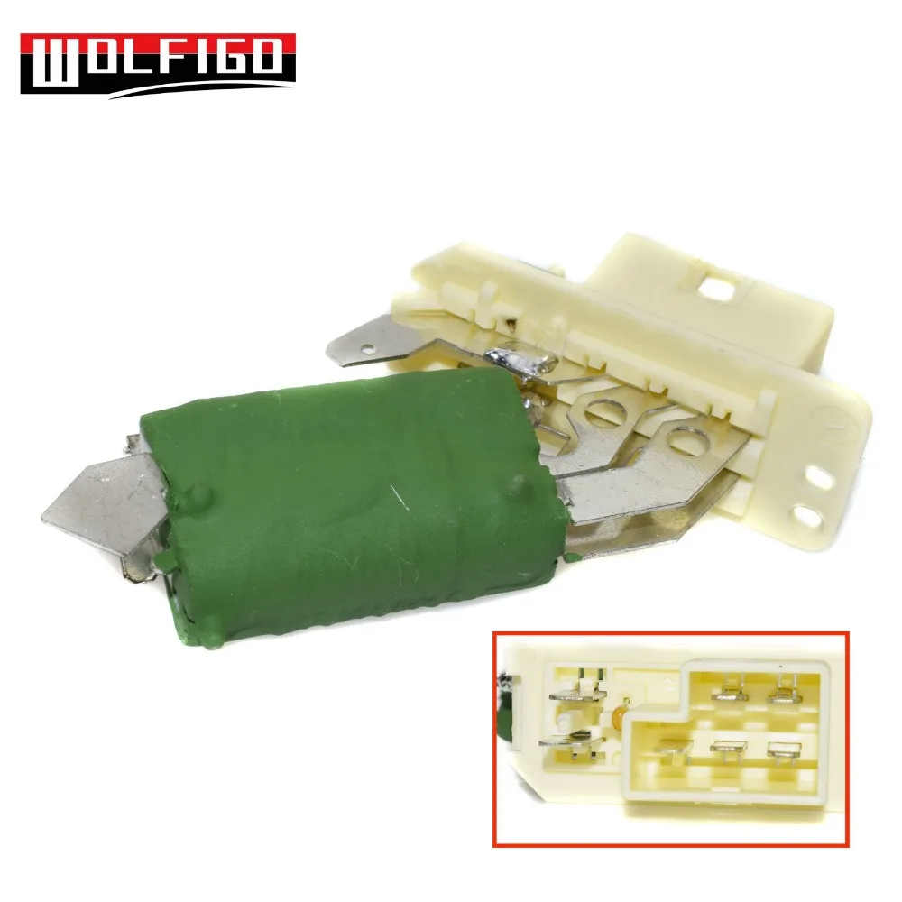 

WOLFIGO For Opel Astra F Vectra SAAB 9-3 Heater Motor Fan Resistor Blower 1845791,1845790,1845789,90383817,90510089,90450998 New