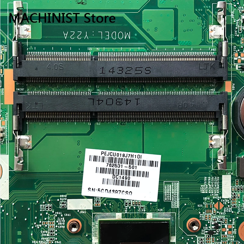 Для hp павильон 15-P 762531-501 762513-001 ноутбук материнская плата DAY22AMB6E0 A8-6410 2G R7 M260