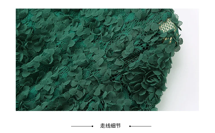 Элегантное зеленое облегающее платье с цветочным узором, женские платья, Новое поступление, летнее офисное платье Sukienki Damskie Eleganckie K8934