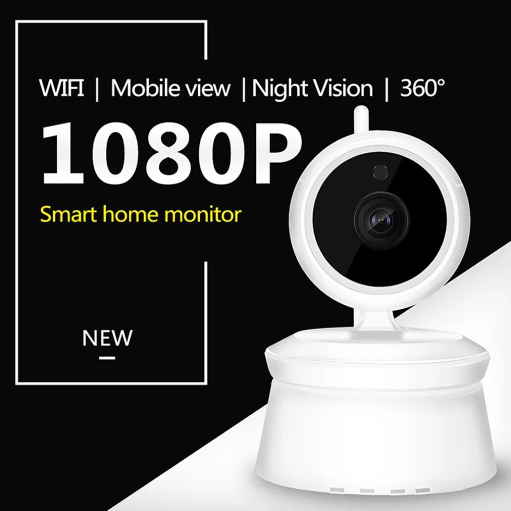 

Wireless Wifi Camera 1080P HD IP Surveillance Camera Two Way Audio Baby Monitor TF Card Storage IR Night Vision Camera
