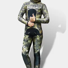 5 мм неопрена камуфляж Мокрые одежды спорта людей Полный Средства ухода за кожей Плавание Средства ухода за кожей костюм подводное Плавание теплые Surf подводное плавание подводной охоты и водных видов спорта водолазный костюм