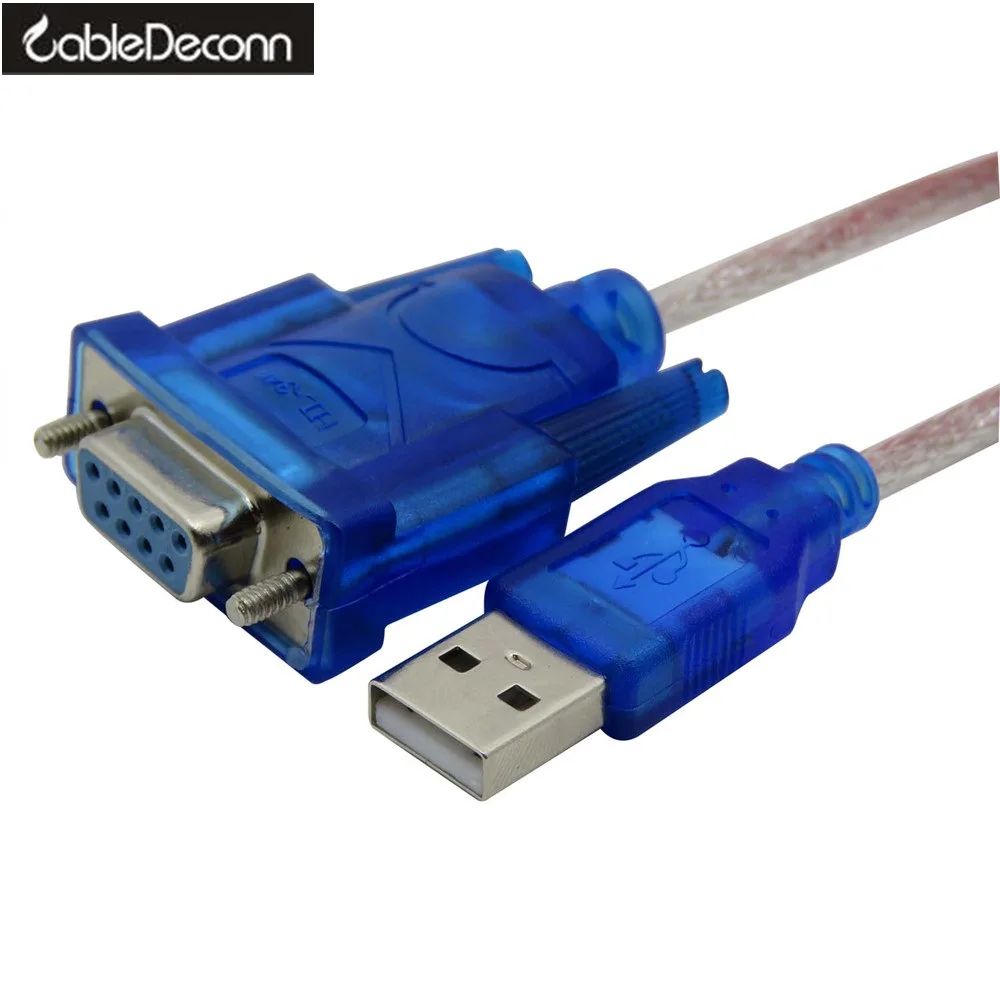 Prolific Usb Serial 9 Pin Db9 Rs232 Adapter Cable Usb Rs232 Female Male Cable -