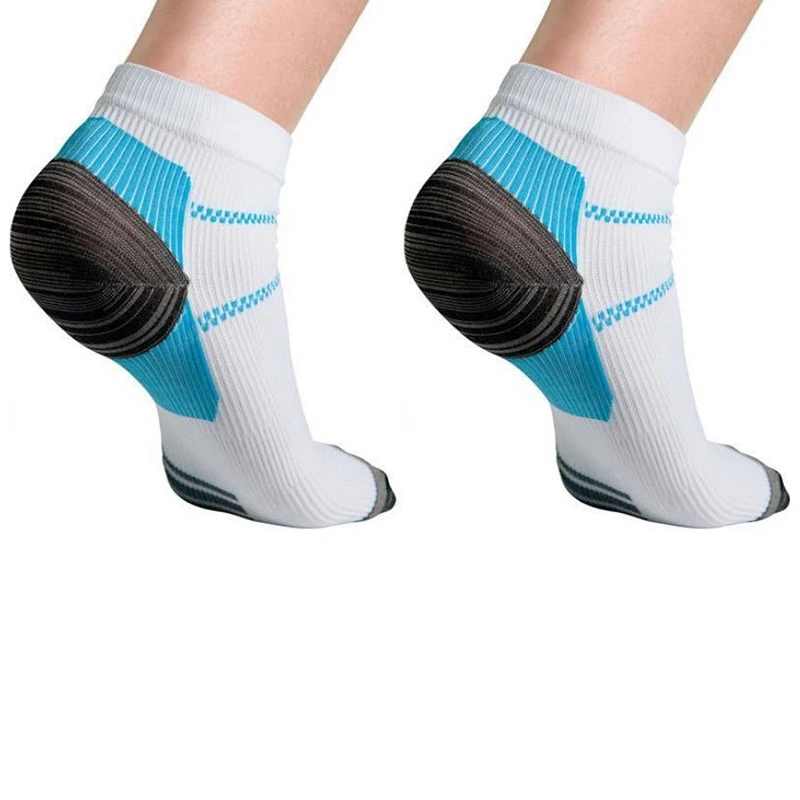 

Set For 2 Foot Compression Sock For Plantar Fasciitis Heel Spurs Pain Sport Sock FM0356
