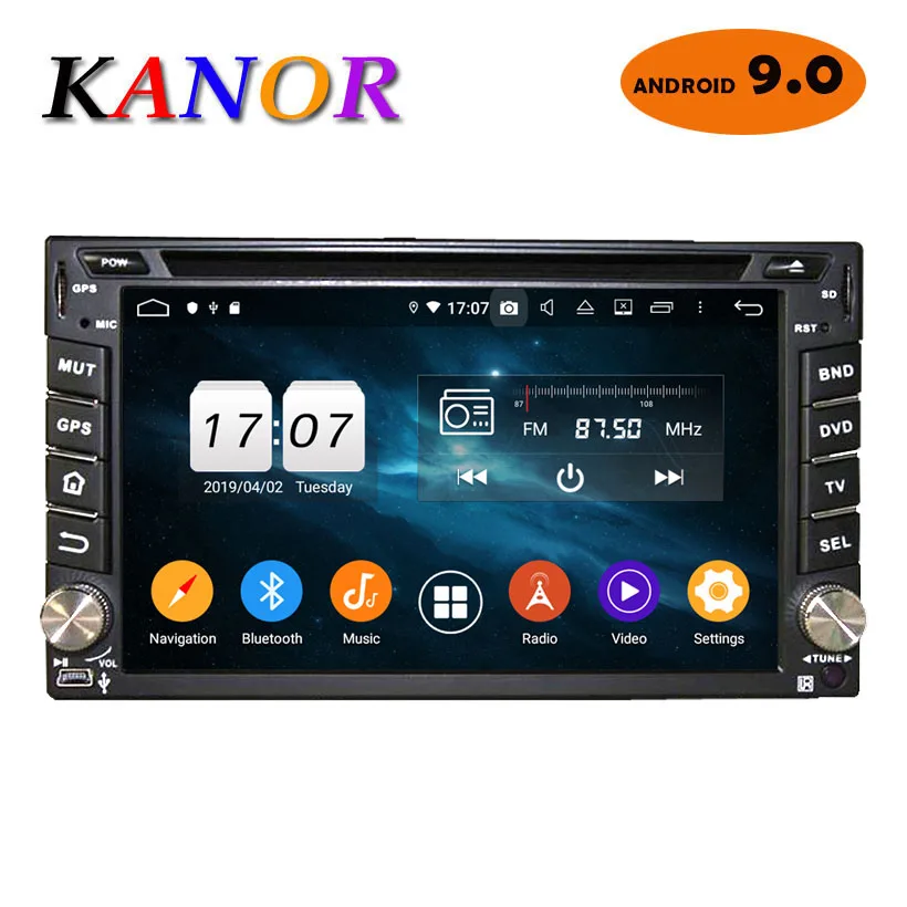 Clearance KANOR Android 9.0 4+32g 2 Din Car Radio Universal For Nissan Hyundai Navara X-trail Qashqai Pathfinder Cassette Recorder 2din 0 Clearance KANOR Android 9.0 4+32g 2 Din Car Radio Universal For Nissan Hyundai Navara X-trail Qashqai Pathfinder Cassette Recorder 2din 0