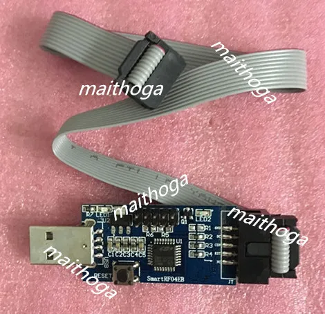 maithoga SmartRF04EB CC DEBUGGER for ZigBee CC2530 BLE 4.0 CC2540 Integrated Circuits |