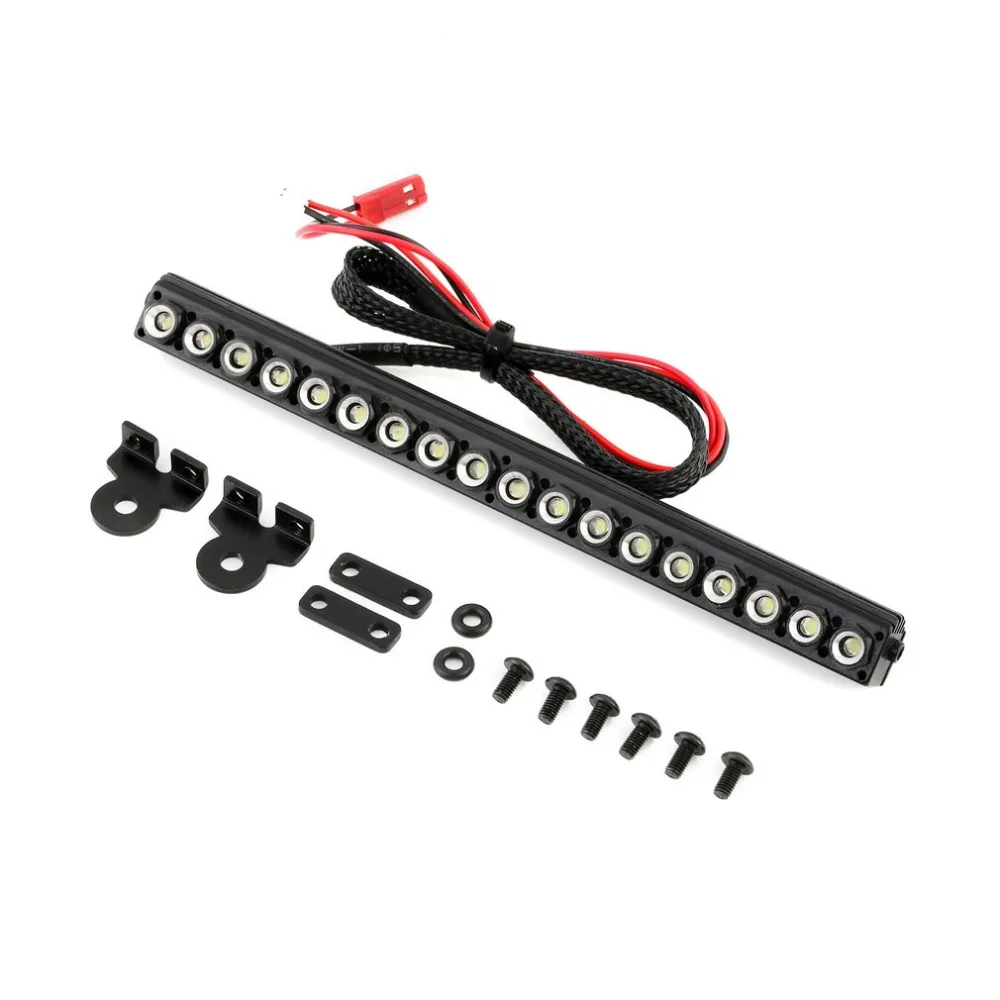 

18 LED Roof Lamp Light Bar for 1/10 RC Car Crawler Model Vehicle SCX10 90027 SCX10 II 90046 RC4WD D90 Traxxas Trx-4