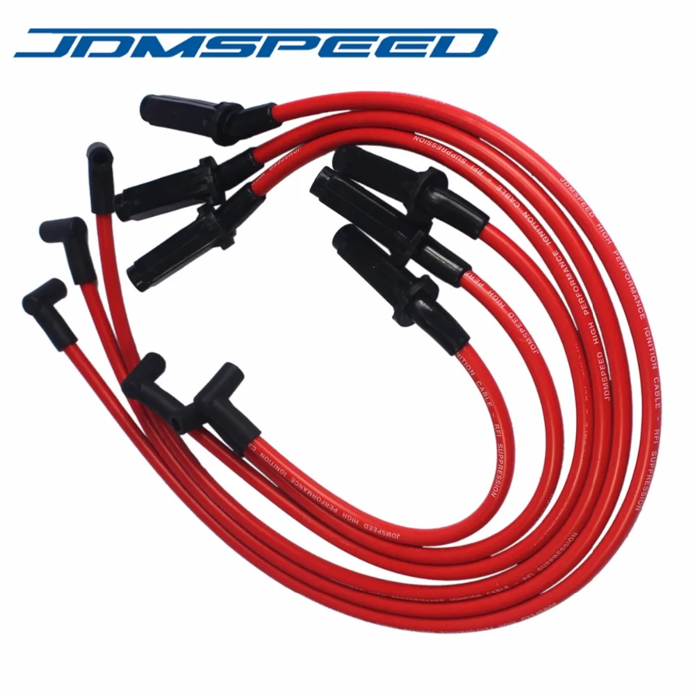 JDMSPEED Hi Performance Red 10.5mm Ignition Spark Plug Wires 3800 Series II L67