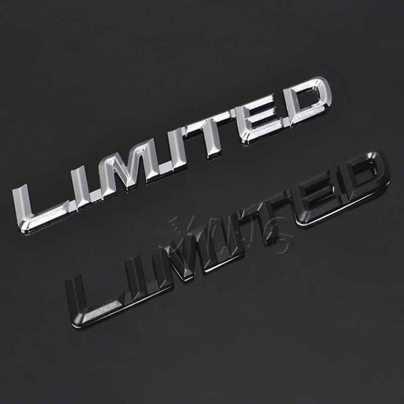 

3D Metal Car Stickers Badge Auto Emblem Decal For Limited Logo Mercedes BMW Audi Ford VW Ford Toyota Honda Jeep Car Accessories