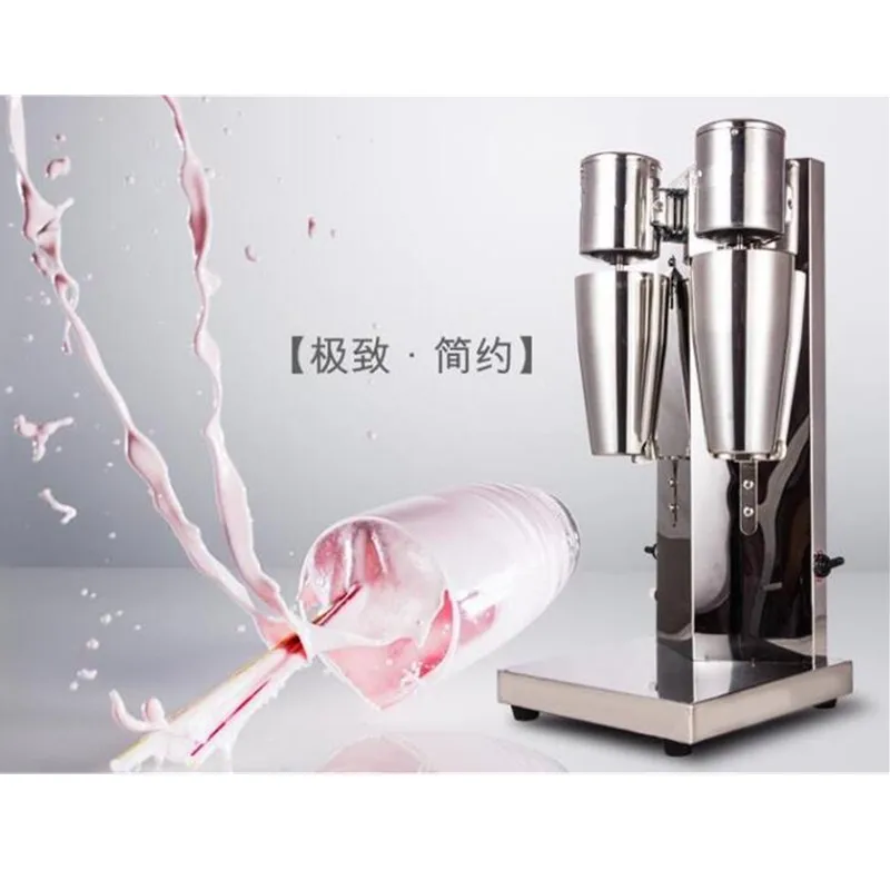 Double head soft ice cream mixer Milk shake machine milk shaker ZFin