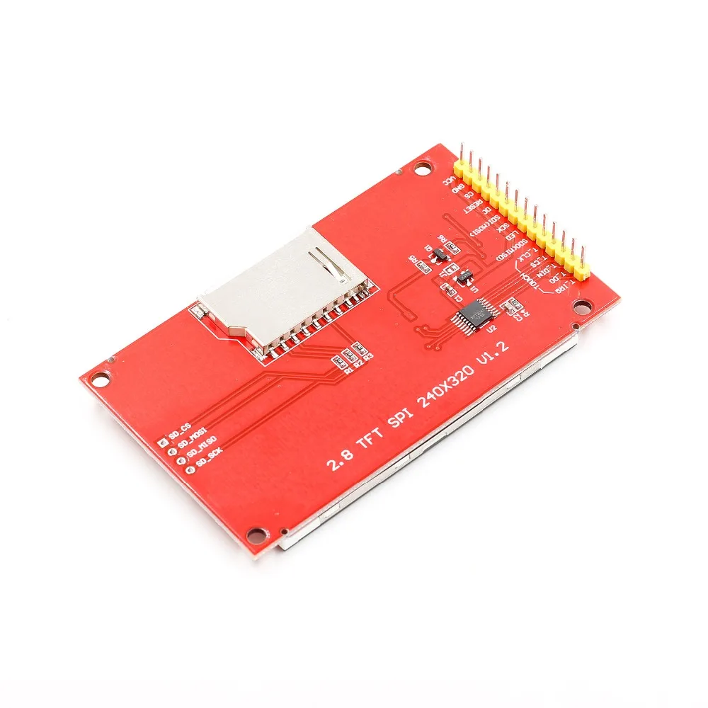 240x320 2 8 &quotSPI TFT LCD Сенсорная панель Серийный порт модуль с PBC ILI9341 дюймов SPI серийный