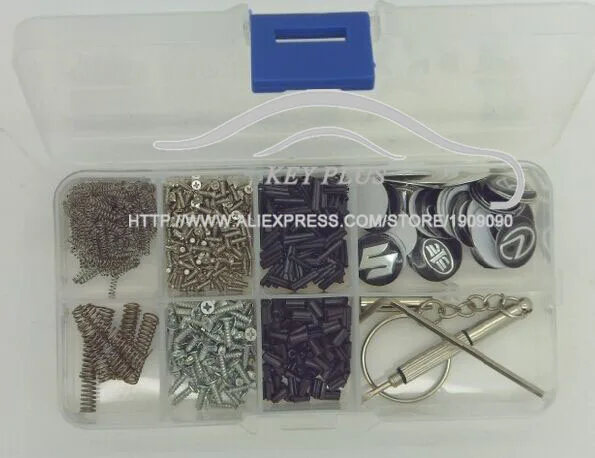 

Useful Accesories For Folding Flip Remote Key Reparing /Modify Small Parts Screws +Pins + Springs+Logos +Pin Remover