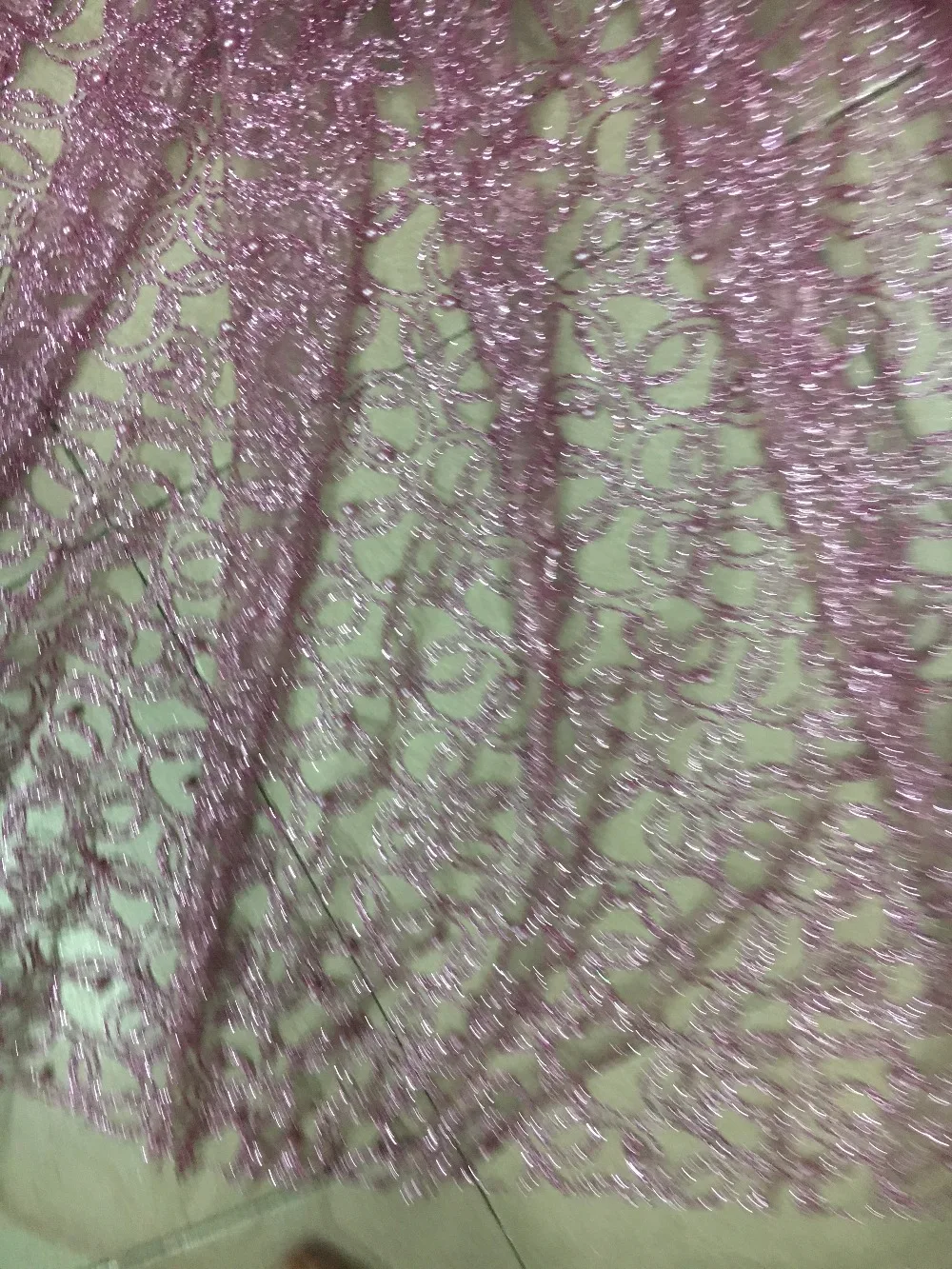 Стиль розовый цвет африканская кружевная ткань с блестками блёстки высокого качества тонкая сеточная ткань для свадебного платья YG-91402