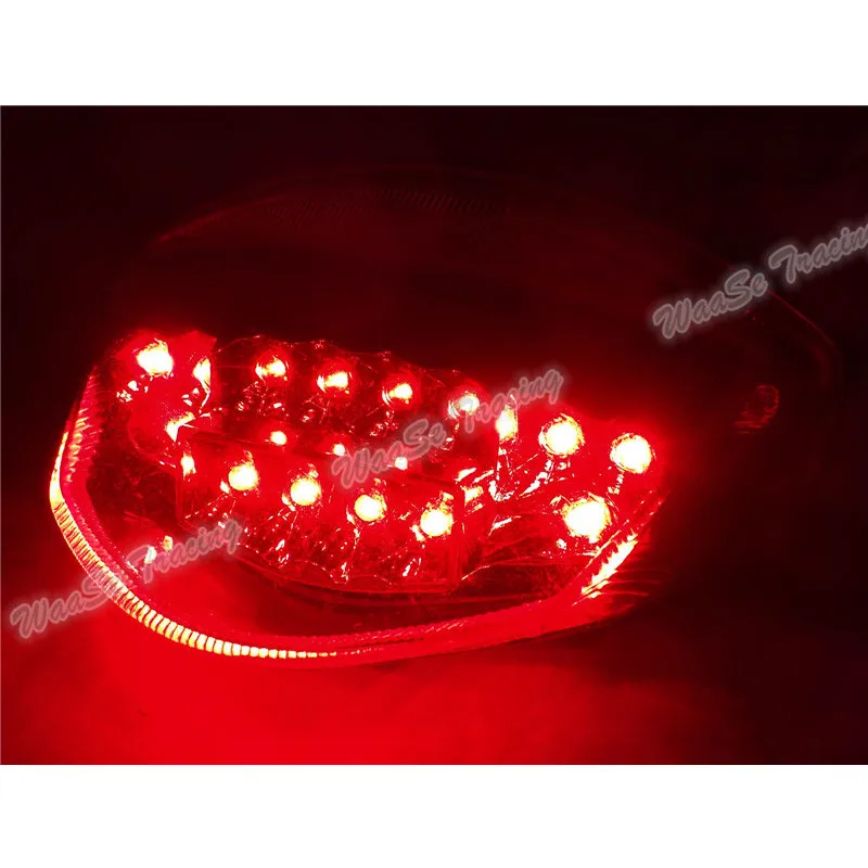  waase For Suzuki GSXS 750 GSX-S750 / Z 2015 2016 Rear Tail Light Brake Turn Signals Integrated LED  - 32818069534