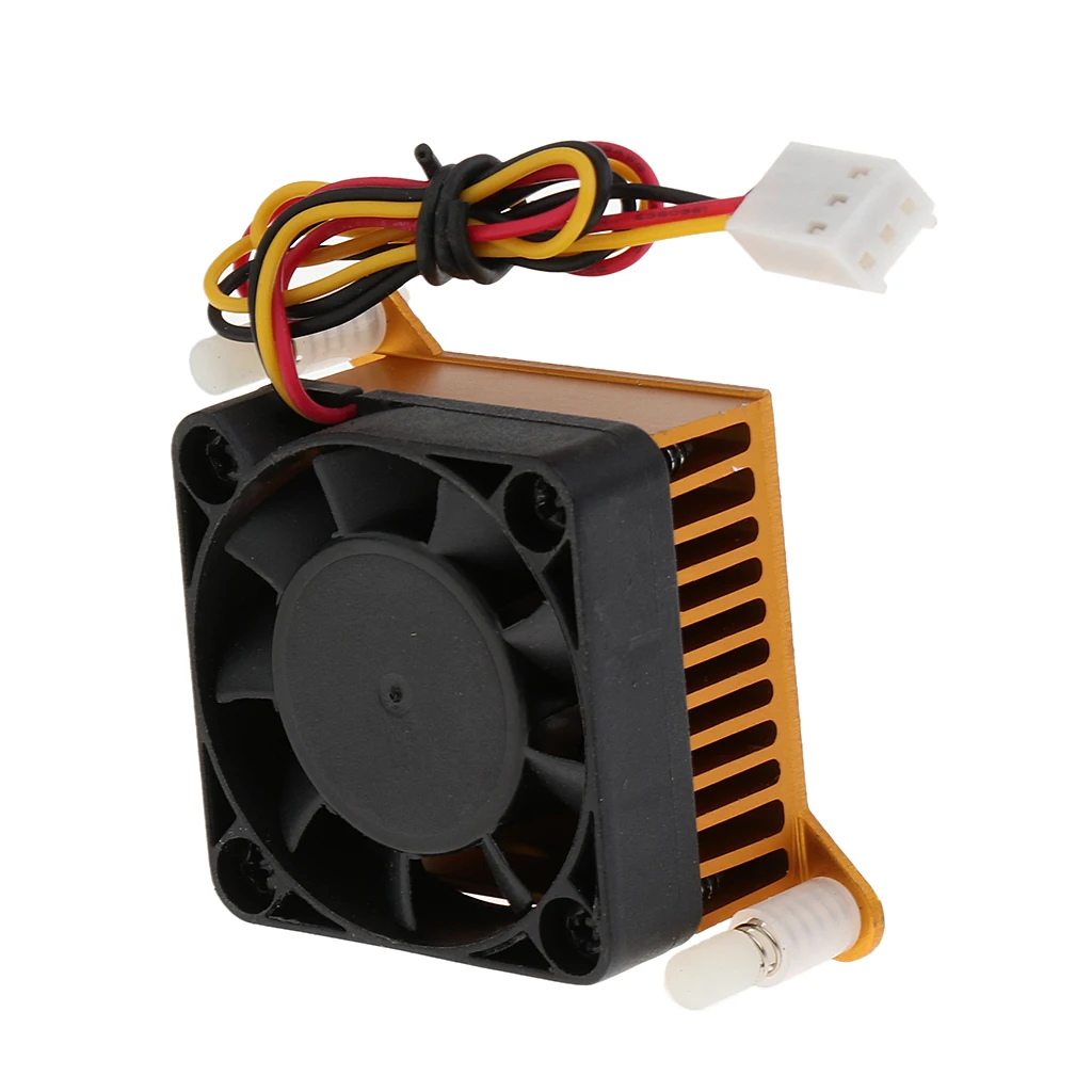 1PC Chipset Aluminium Cooler Heatsink 40mm Fan For Computer Motherboard  Cooling Fan By Air Cooling 