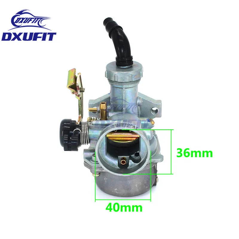 DXUFIT PZ22 карбюратор 22 мм Carb 2/4 ход 50cc до 125cc китайский ATV Байк кабель дроссель рычаг