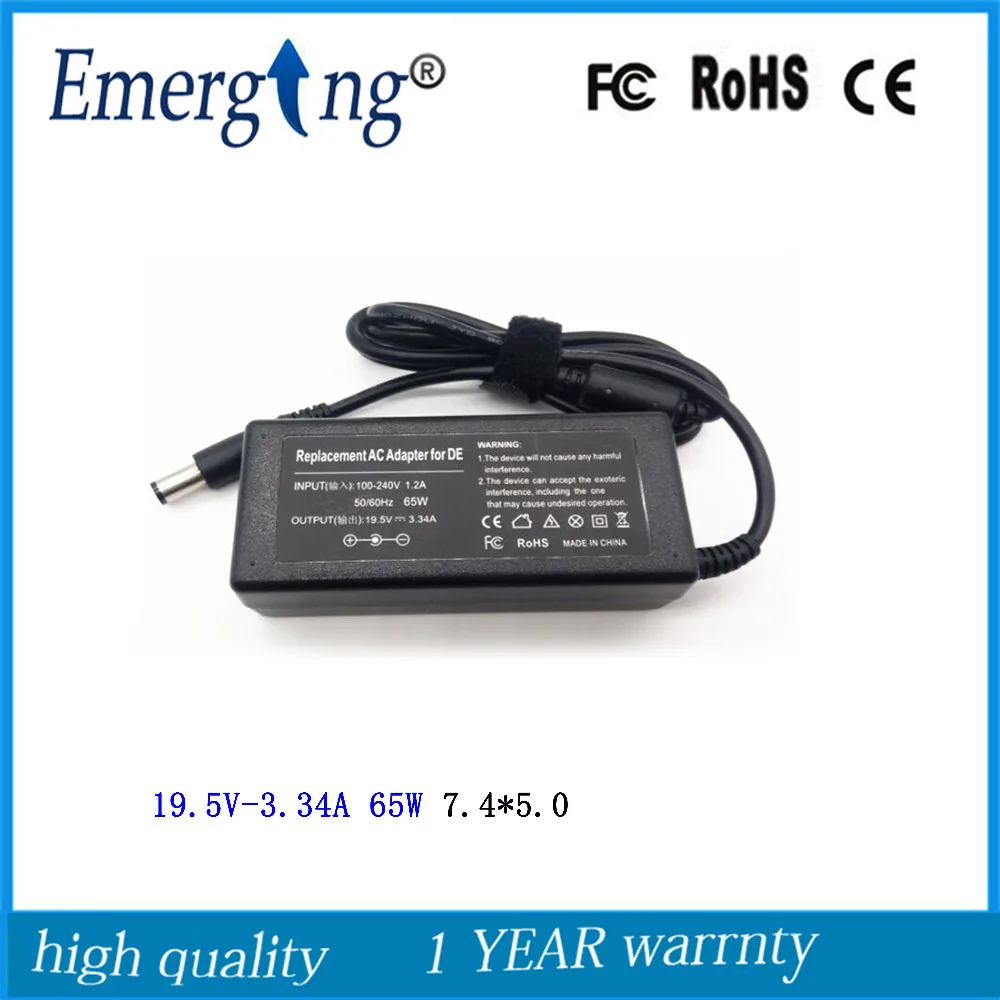 19 5 V 3.34A 65W 7.4X5.0mm адаптер переменного тока PA 21 для Dell Inspiron 15z 1570 5523 17R D620 D630 1546 1501 1521 1520