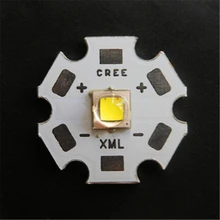 12 мм 16 мм 20 мм Совета CREE XML XML2 бусы T6 U2 10 Вт СИД Наивысшей Мощности Излучателя/лампы Для Фонарика DIY