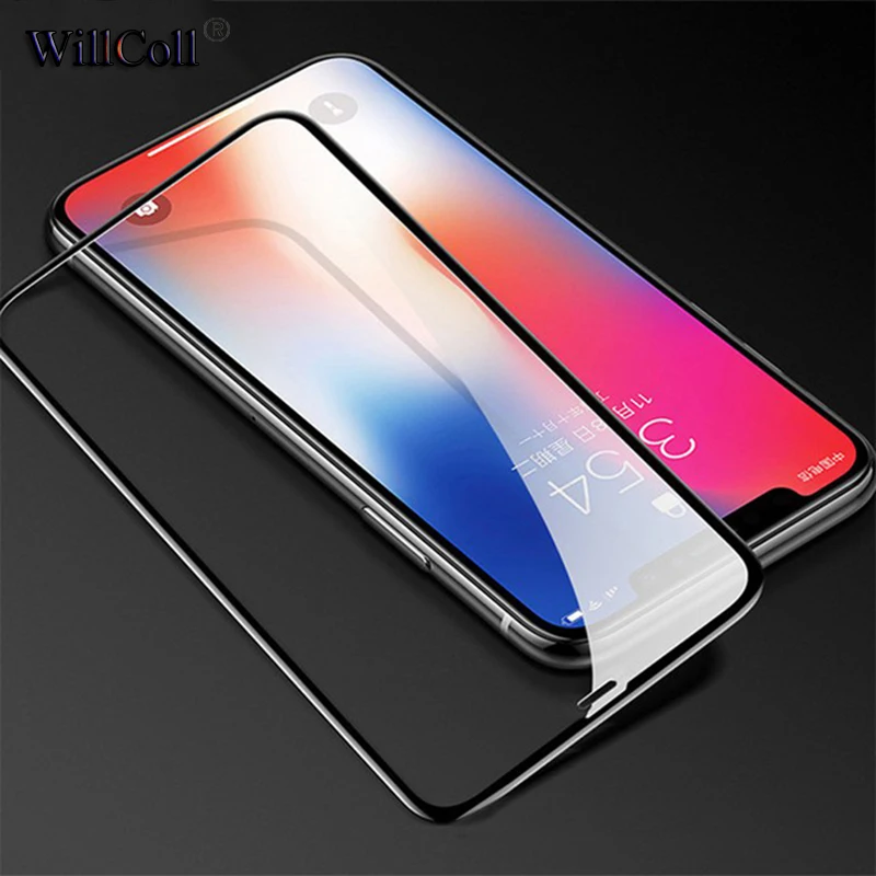 5D полное покрытие закаленное стекло для iPhone 8 7 6 6S Plus X XS MAX SR Премиум iphone 8plus защита