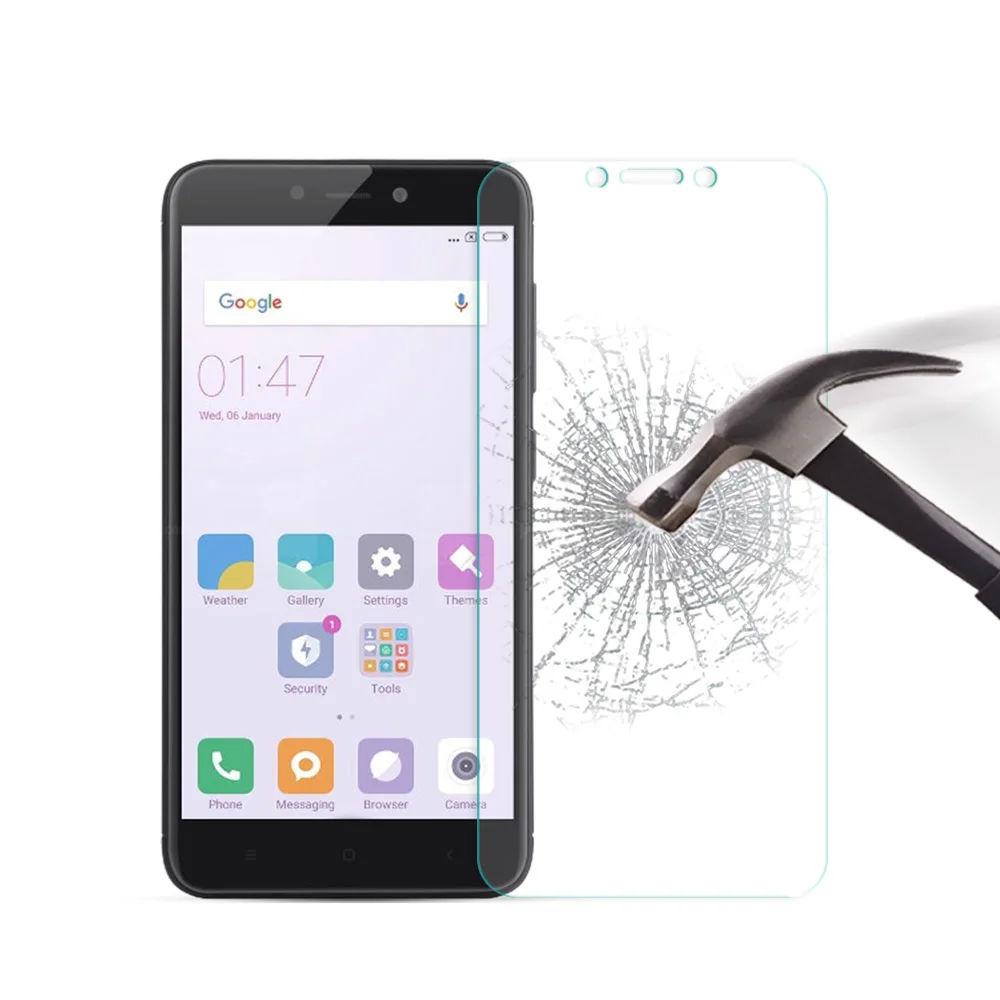 

For Xiaomi Redmi 4X Glass Tempered Flim For Xiaomi Redmi 4X Glass Flim Premium Protector Screen Flim 9H 2.5D Redmi4x glass