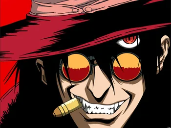 

Hellsing Alucard Bullet Anime Manga Art Gigantic Print Poster D7463